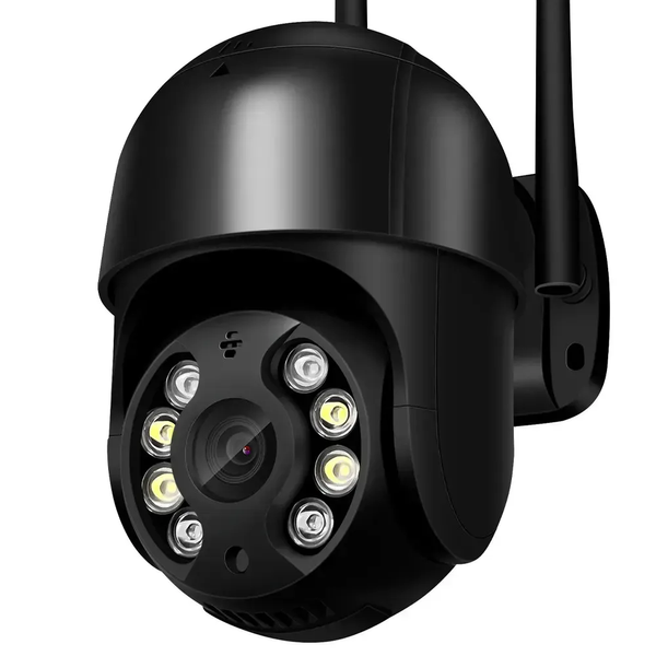 Вулична Wi-Fi IP камера відеоспостереження A8 4MP бездротова камера для дому з нічним баченням та детекцією руху 4MPA8 фото