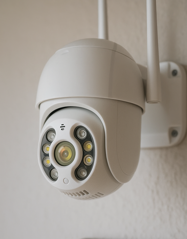 IP Wi-Fi камера для відеоспостереження вулична камера з нічною зйомкою і поворотним механізмом A8 IPA8 фото
