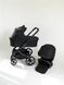 Дитяча коляска 2 в 1 Cybex Balios Lux Deep Black (б/в, після однієї дитини) всесезонна, EVA-колеса, повна амортизація, реверсивне сидіння, складання однією рукою Cybex_Balios_Deep Black_2in1 фото 1