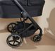 Дитяча коляска 2 в 1 Cybex Balios Lux Deep Black (б/в, після однієї дитини) всесезонна, EVA-колеса, повна амортизація, реверсивне сидіння, складання однією рукою Cybex_Balios_Deep Black_2in1 фото 8