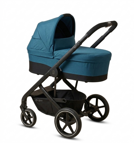 Універсальна коляска 2в1 Cybex Balios S Lux River Blue (б/в) Cybex_Balios_S_Lux_2_in_1_River_Blue_used фото