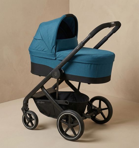 Універсальна коляска 2в1 Cybex Balios S Lux River Blue (б/в) Cybex_Balios_S_Lux_2_in_1_River_Blue_used фото