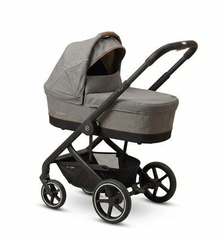 Коляска 2в1 Cybex Balios S Lux Soho Grey &mdash; вживана, після хімчистки  Cybex_Balios_Lux_2_in_1_Soho_Grey_used фото