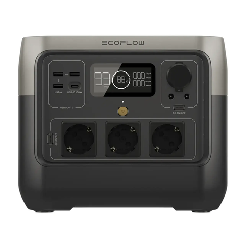 Портативна зарядна станція EcoFlow RIVER 2 Pro 800Вт 768Вт/год LiFePO4 Power Station з швидкою зарядкою та підтримкою сонячних панелей RIVER2Pro фото
