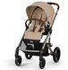 Дитяча коляска 2в1 Cybex Balios S Lux 2025 всесезонна з великими колесами, телескопічною ручкою та кошиком до 10 кг Almond Beige Balios_S_Lux_25 фото 4