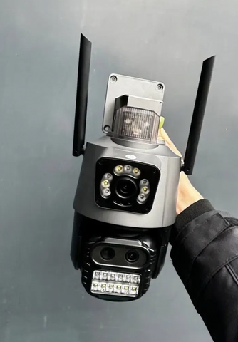 Вулична Wi-FI IP Камера відеоспостереження 12MP iCsee поворотна камера з гібридним зумом 12MPICSEE_2 фото
