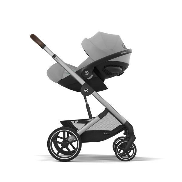 Дитяча коляска 2в1 Cybex Balios S Lux 2025 всесезонна з великими колесами, телескопічною ручкою та кошиком до 10 кг Stone Grey Balios_S_Lux_25_3 фото