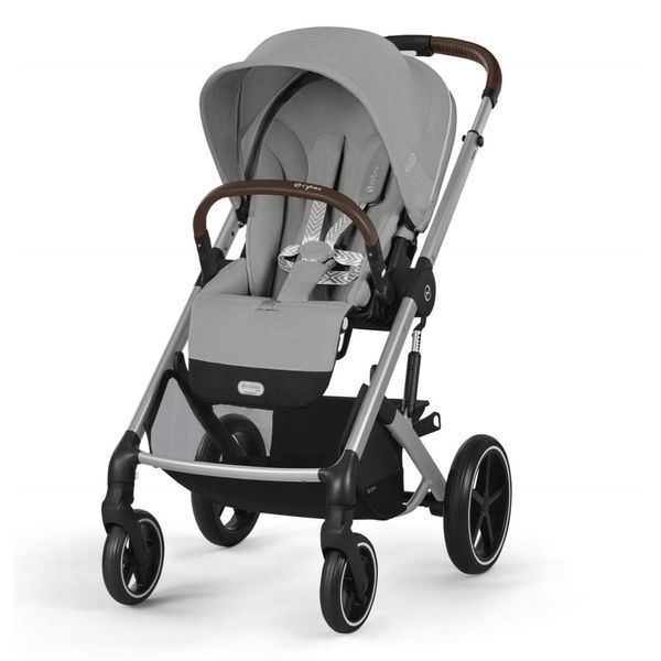 Дитяча коляска 2в1 Cybex Balios S Lux 2025 всесезонна з великими колесами, телескопічною ручкою та кошиком до 10 кг Stone Grey Balios_S_Lux_25_3 фото