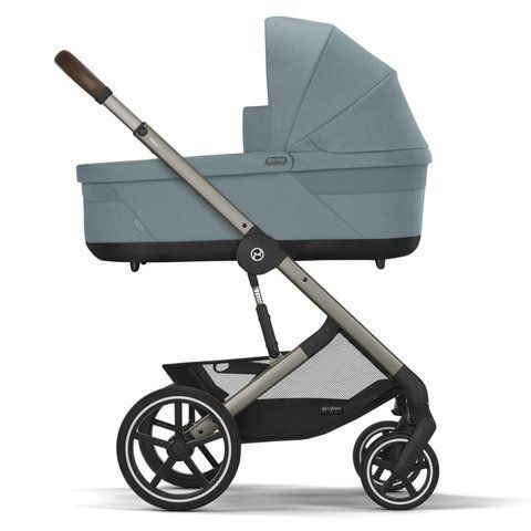 Дитяча коляска 2в1 Cybex Balios S Lux 2025 всесезонна з великими колесами, телескопічною ручкою та кошиком до 10 кг Stormy Blue Balios_S_Lux_25_Stormy Blue фото