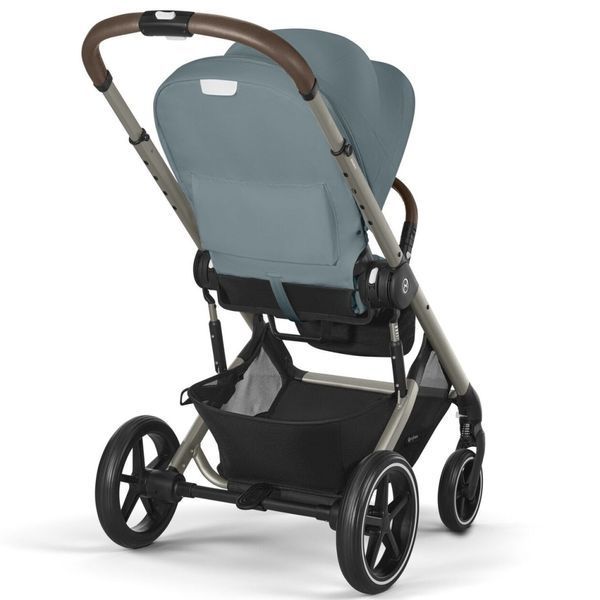 Дитяча коляска 2в1 Cybex Balios S Lux 2025 всесезонна з великими колесами, телескопічною ручкою та кошиком до 10 кг Stormy Blue Balios_S_Lux_25_Stormy Blue фото