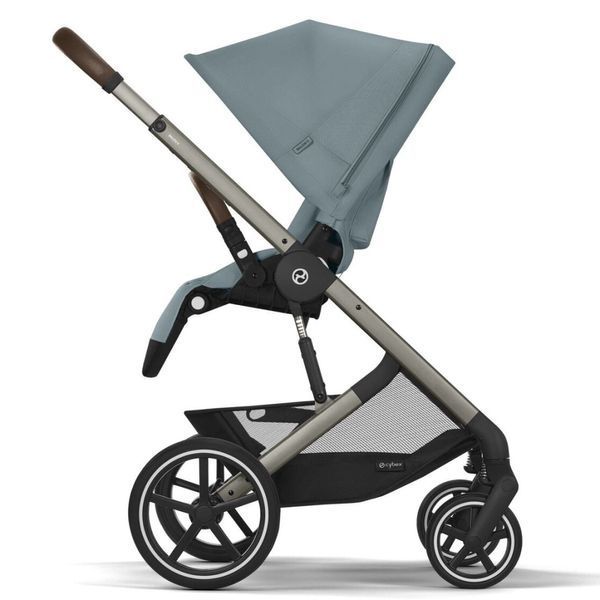 Дитяча коляска 2в1 Cybex Balios S Lux 2025 всесезонна з великими колесами, телескопічною ручкою та кошиком до 10 кг Stormy Blue Balios_S_Lux_25_Stormy Blue фото