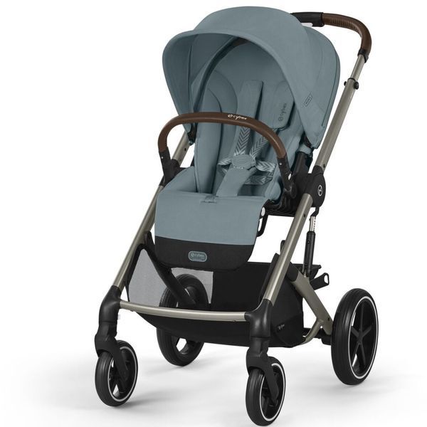 Дитяча коляска 2в1 Cybex Balios S Lux 2025 всесезонна з великими колесами, телескопічною ручкою та кошиком до 10 кг Stormy Blue Balios_S_Lux_25_Stormy Blue фото