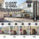 Wi-Fi камера відеоспостереження 6 Мп з трьома об&rsquo;єктивами, поворотна вулична IP-камера з нічним баченням і датчиком руху SC28 SC28 фото 11