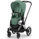 Дитяча коляска 2в1 Cybex Priam всесезонна з EVA-колесами, повною амортизацією, реверсивним сидінням та складанням однією рукою Leaf Green Cybex_Priam_Leaf_Green фото 3