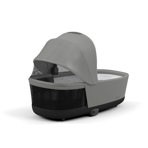 Дитяча коляска 2в1 Cybex Priam всесезонна з EVA-колесами, повною амортизацією, реверсивним сидінням та складанням однією рукою Mirage Grey Cybex_Priam_Mirage_Grey фото
