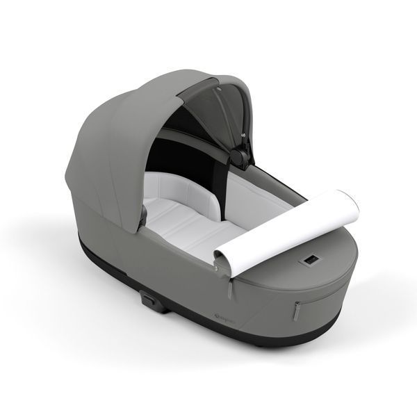 Дитяча коляска 2в1 Cybex Priam всесезонна з EVA-колесами, повною амортизацією, реверсивним сидінням та складанням однією рукою Mirage Grey Cybex_Priam_Mirage_Grey фото